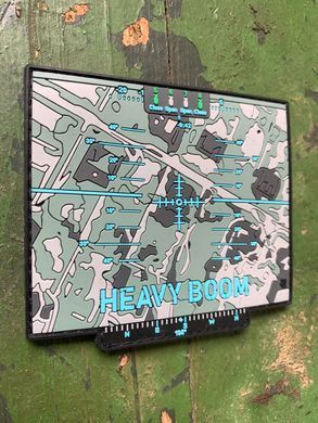 ПВХ патч "HEAVY BOOM"